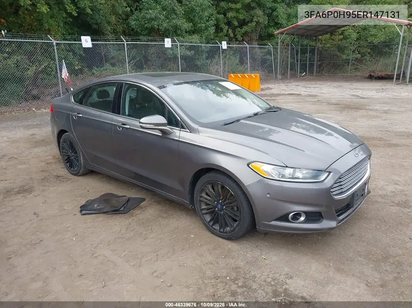 FORD FUSION 2014, VIN 3FA6P0H95ER147131