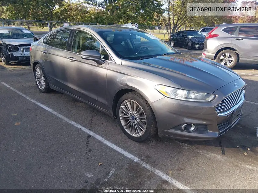 FORD FUSION 2014, VIN 3FA6P0HDXER364288