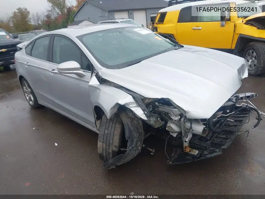 FORD FUSION 2014, VIN 1FA6P0HD6E5356241