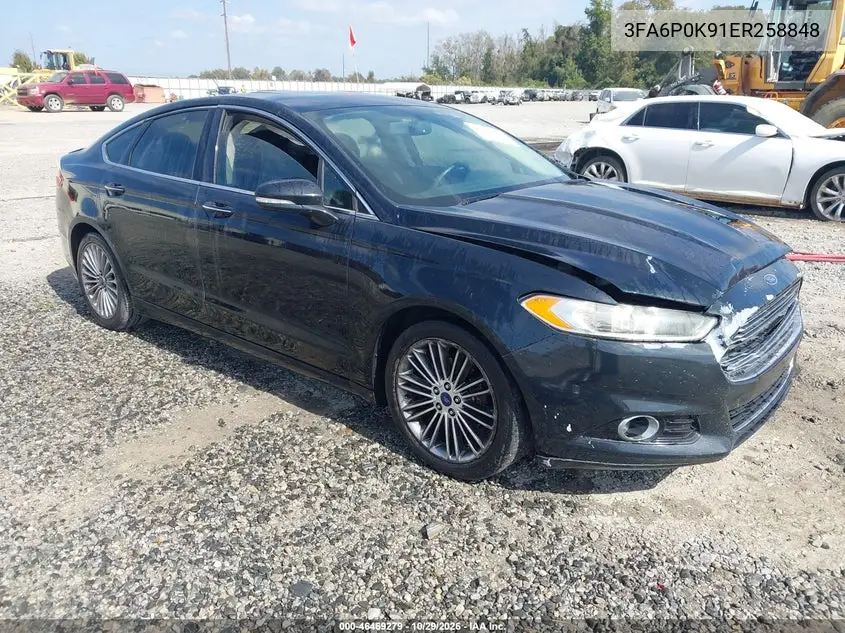 FORD FUSION 2014, VIN 3FA6P0K91ER258848