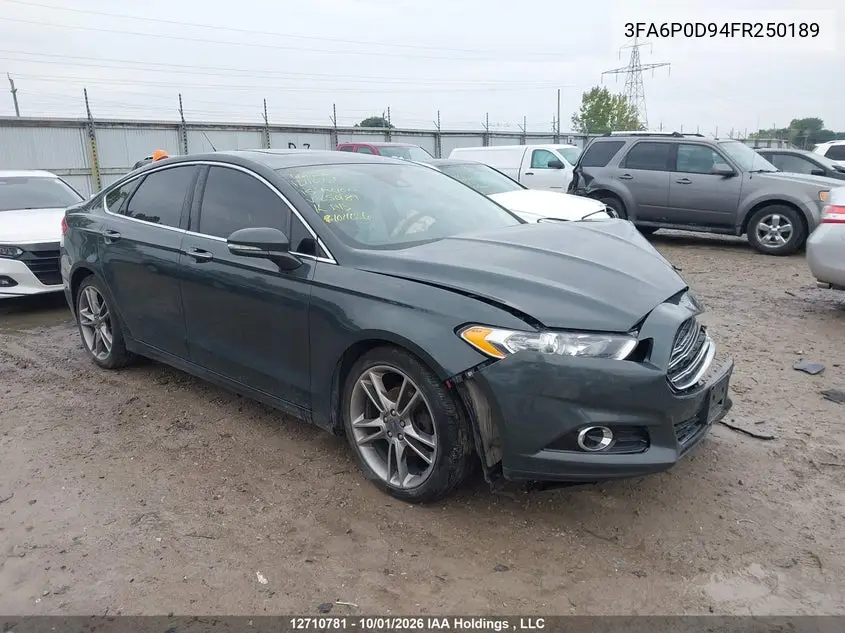 FORD FUSION 2015, VIN 3FA6P0D94FR250189