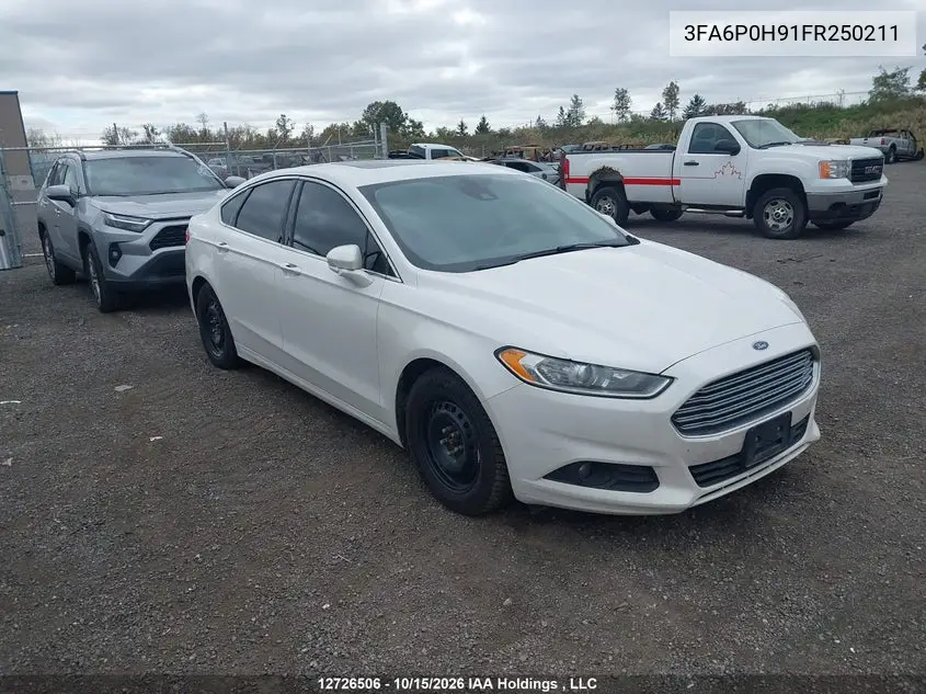 FORD FUSION 2015, VIN 3FA6P0H91FR250211