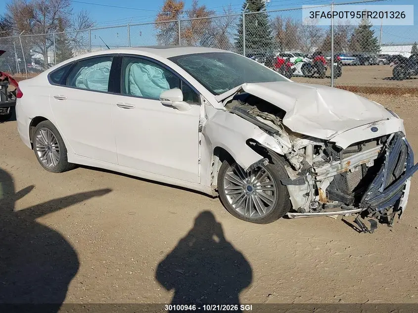 FORD FUSION 2015, VIN 3FA6P0T95FR201326