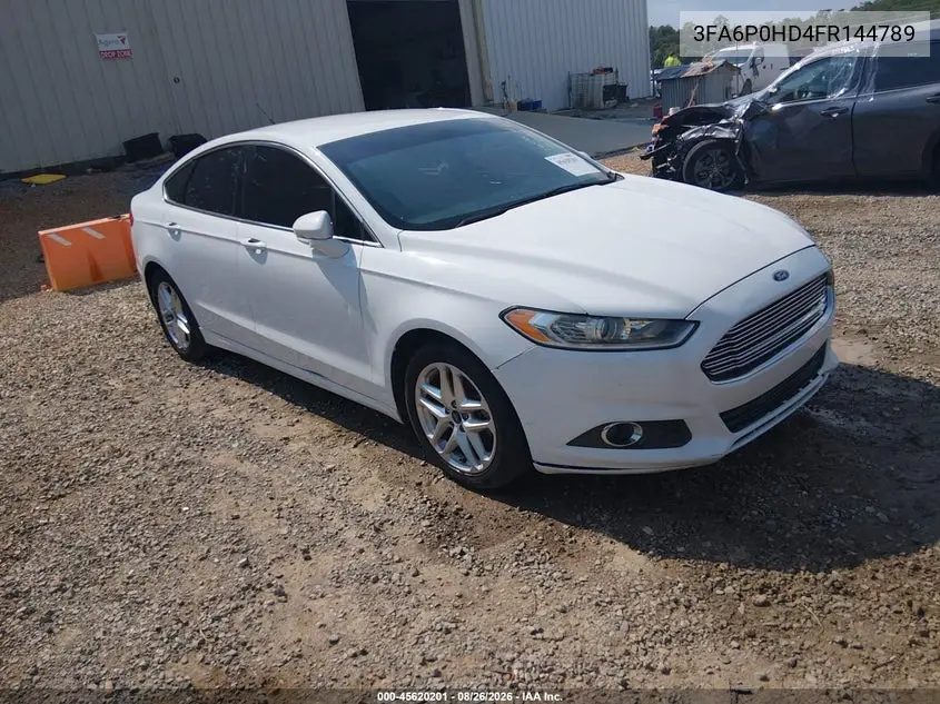 FORD FUSION 2015, VIN 3FA6P0HD4FR144789