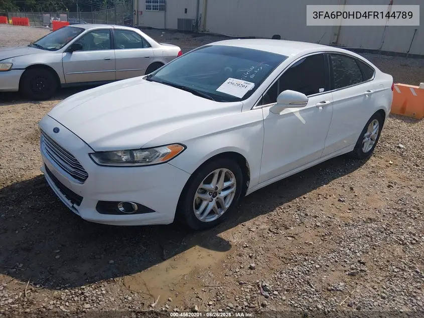 2015 FORD FUSION VIN 3FA6P0HD4FR144789 — фото 2