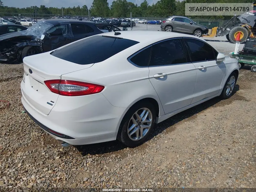 2015 FORD FUSION VIN 3FA6P0HD4FR144789 — фото 4