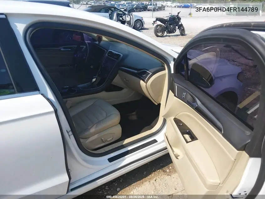 2015 FORD FUSION VIN 3FA6P0HD4FR144789 — фото 5