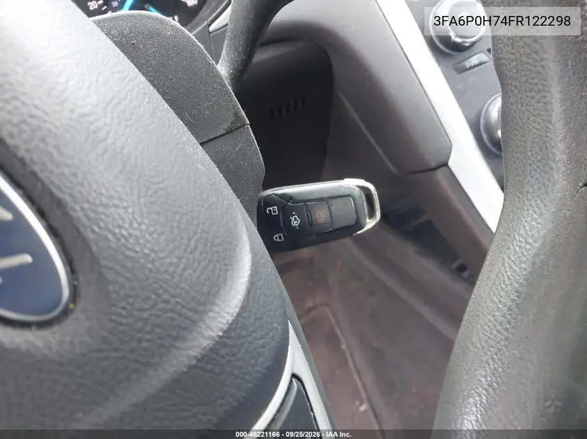 2015 FORD FUSION VIN 3FA6P0H74FR122298 — фото 11