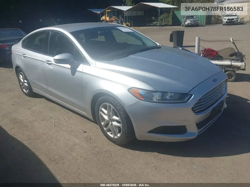 FORD FUSION 2015, VIN 3FA6P0H78FR156583