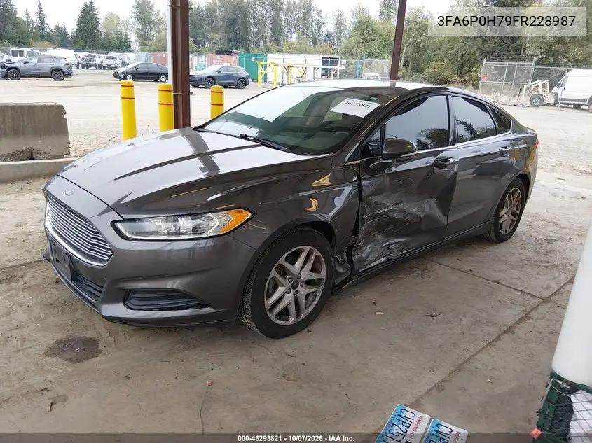 2015 FORD FUSION VIN 3FA6P0H79FR228987 — фото 2