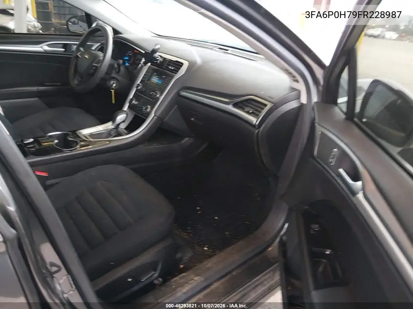 2015 FORD FUSION VIN 3FA6P0H79FR228987 — фото 5