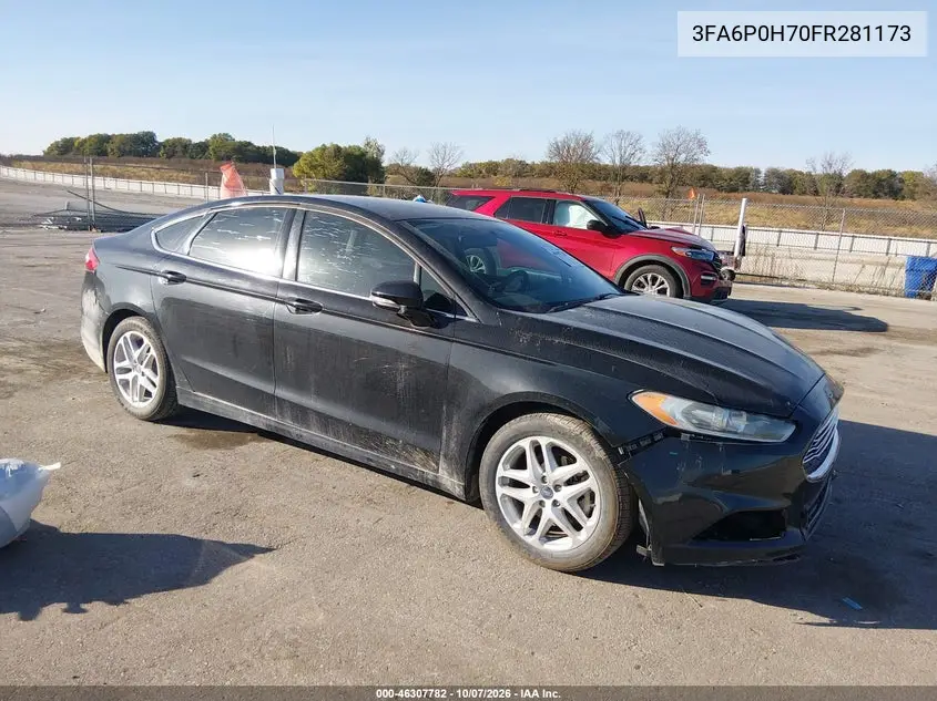 FORD FUSION 2015, VIN 3FA6P0H70FR281173
