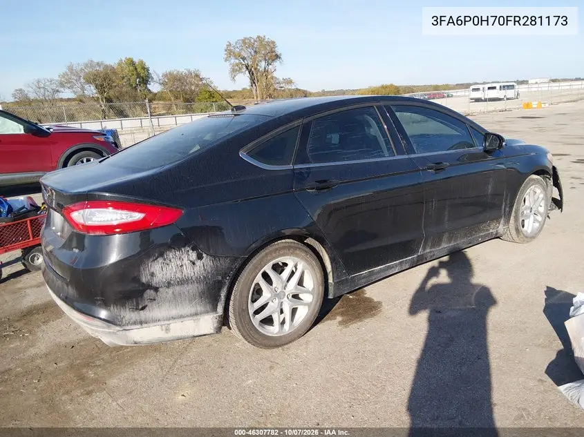2015 FORD FUSION VIN 3FA6P0H70FR281173 — фото 4