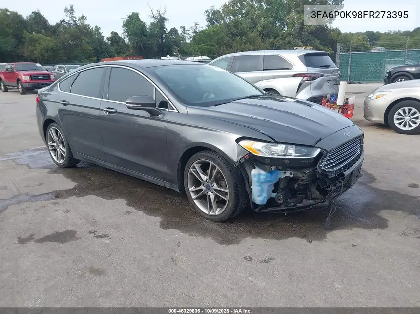 FORD FUSION 2015, VIN 3FA6P0K98FR273395