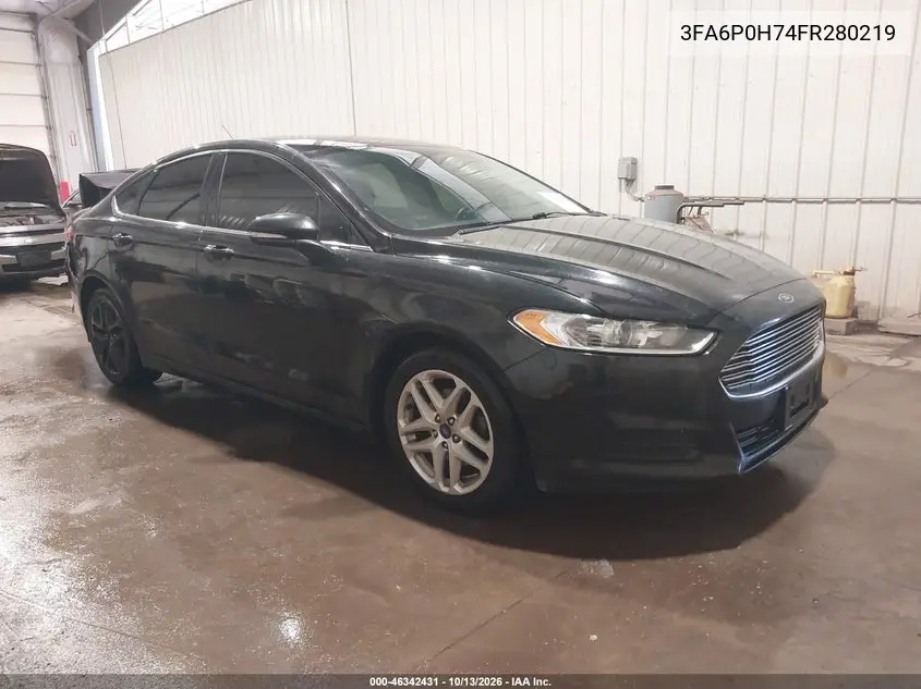 FORD FUSION 2015, VIN 3FA6P0H74FR280219