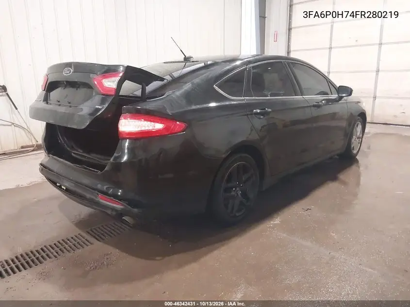 2015 FORD FUSION VIN 3FA6P0H74FR280219 — фото 4