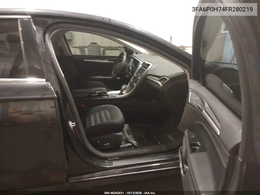 2015 FORD FUSION VIN 3FA6P0H74FR280219 — фото 5