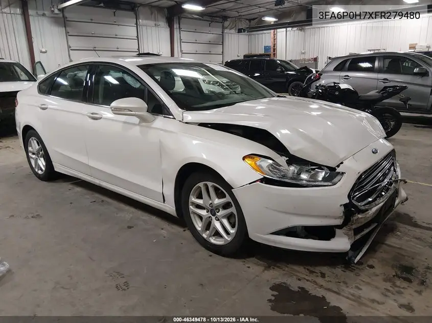 FORD FUSION 2015, VIN 3FA6P0H7XFR279480