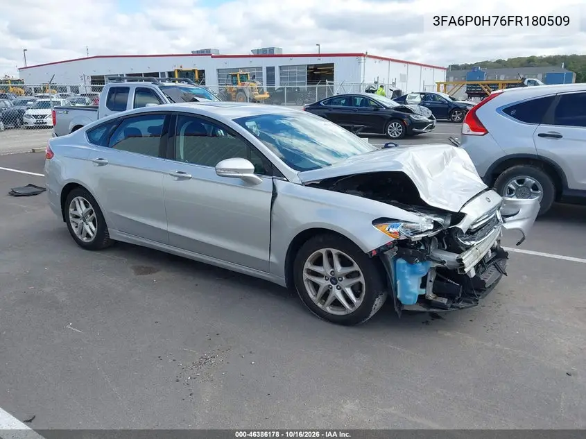 FORD FUSION 2015, VIN 3FA6P0H76FR180509