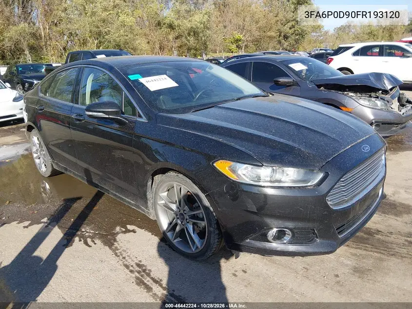 FORD FUSION 2015, VIN 3FA6P0D90FR193120