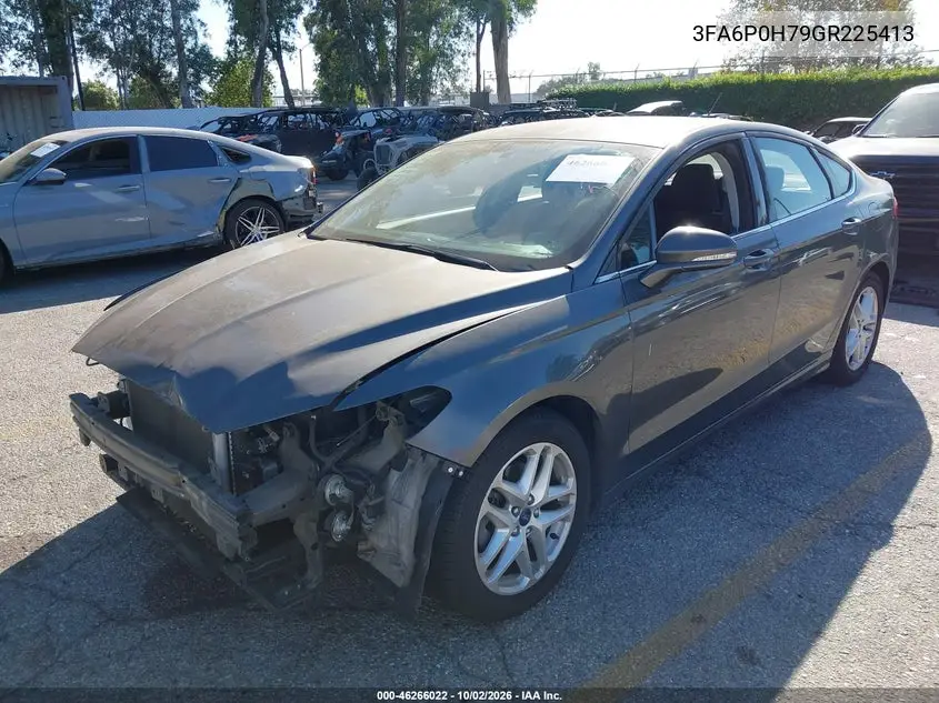2016 FORD FUSION VIN 3FA6P0H79GR225413 — фото 2