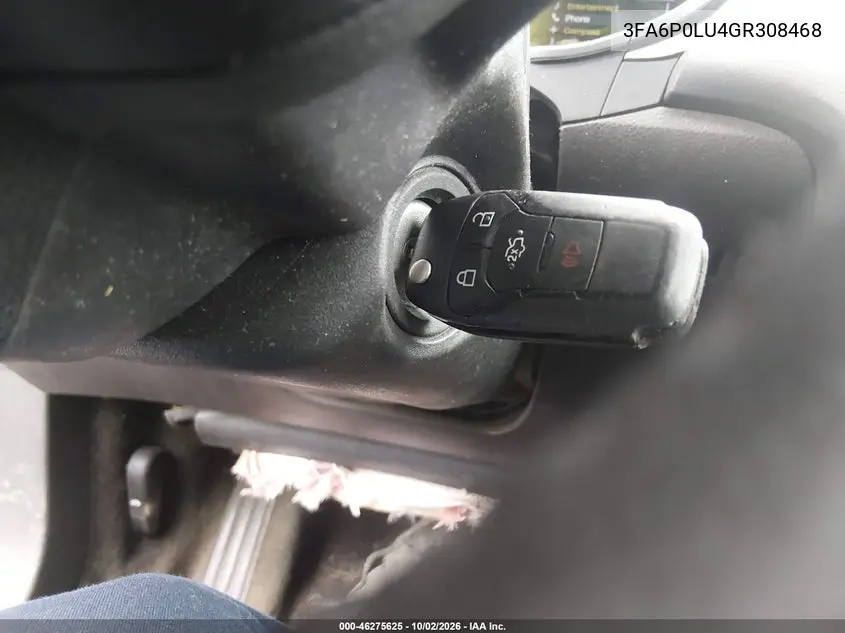 2016 FORD FUSION VIN 3FA6P0LU4GR308468 — фото 11