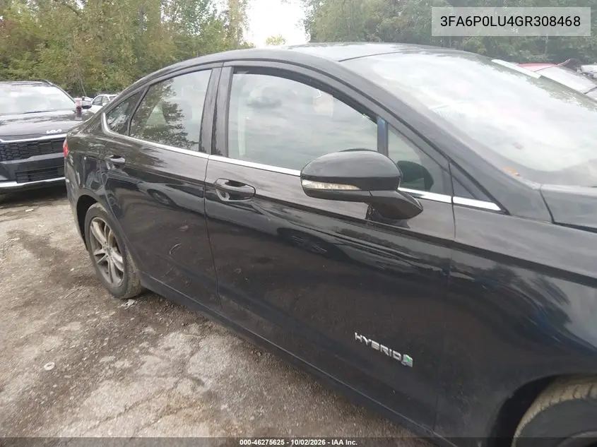2016 FORD FUSION VIN 3FA6P0LU4GR308468 — фото 13