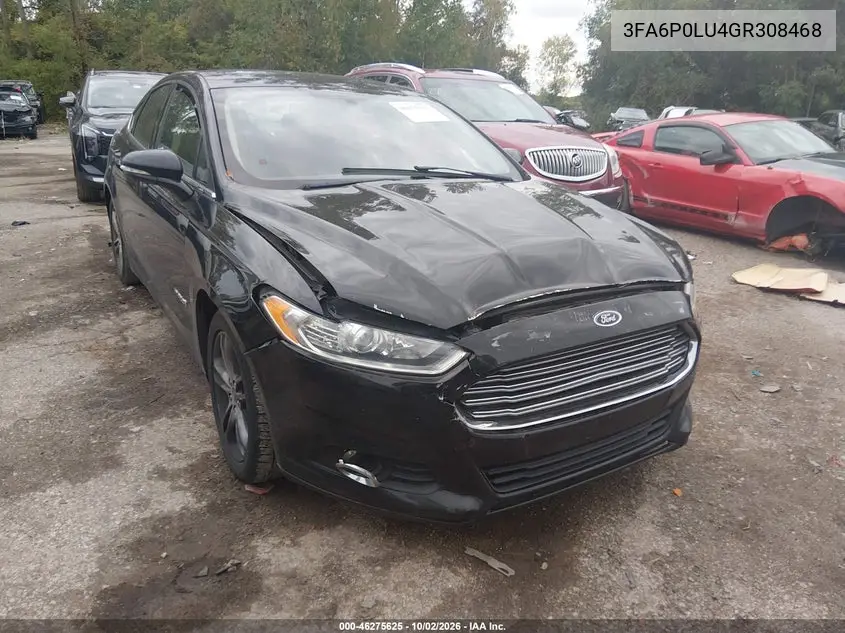 2016 FORD FUSION VIN 3FA6P0LU4GR308468 — фото 6