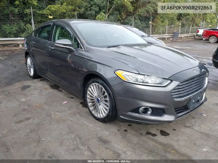 FORD FUSION 2016, VIN 3FA6P0K99GR292863