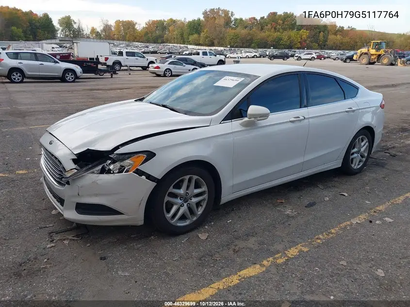 2016 FORD FUSION VIN 1FA6P0H79G5117764 — фото 2
