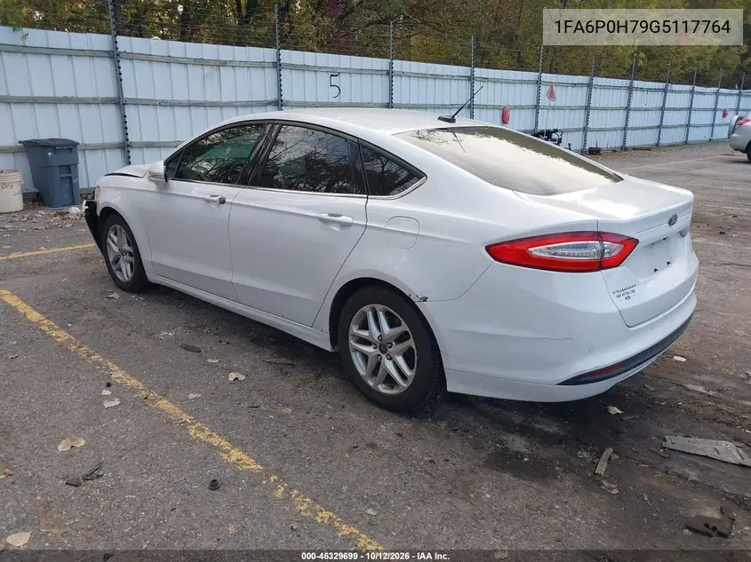 2016 FORD FUSION VIN 1FA6P0H79G5117764 — фото 3