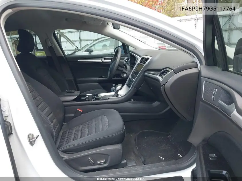 2016 FORD FUSION VIN 1FA6P0H79G5117764 — фото 5