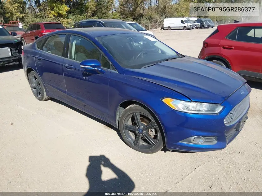 FORD FUSION 2016, VIN 3FA6P0T95GR286377