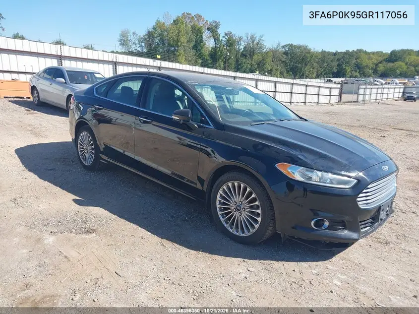 FORD FUSION 2016, VIN 3FA6P0K95GR117056