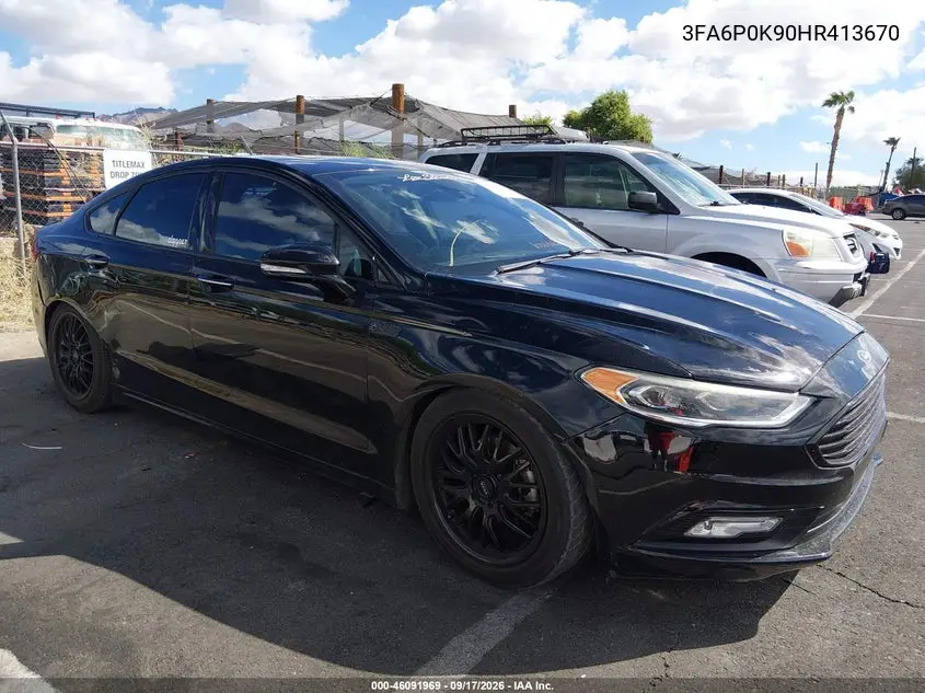 FORD FUSION 2017, VIN 3FA6P0K90HR413670