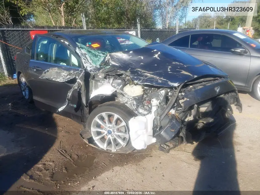 FORD FUSION 2017, VIN 3FA6P0LU3HR323609
