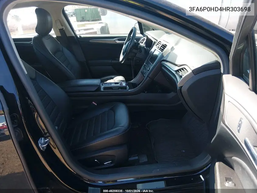 2017 FORD FUSION VIN 3FA6P0HD4HR303698 — фото 5
