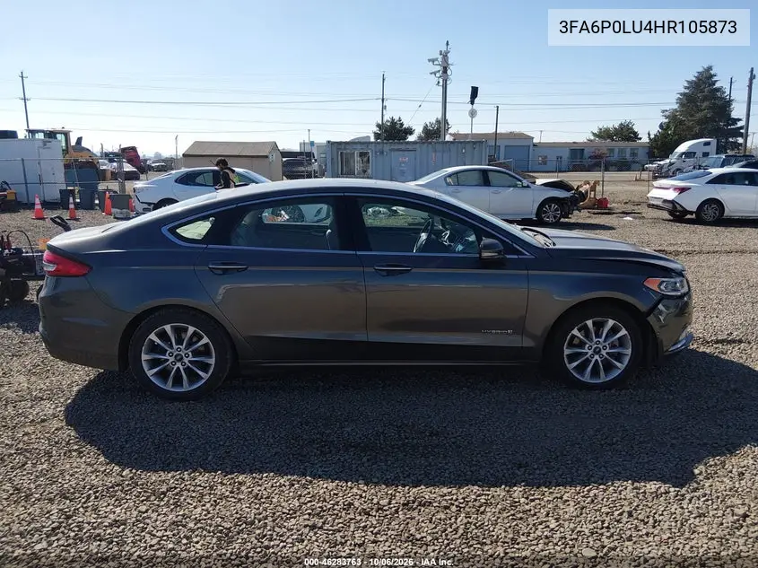 2017 FORD FUSION VIN 3FA6P0LU4HR105873 — фото 14