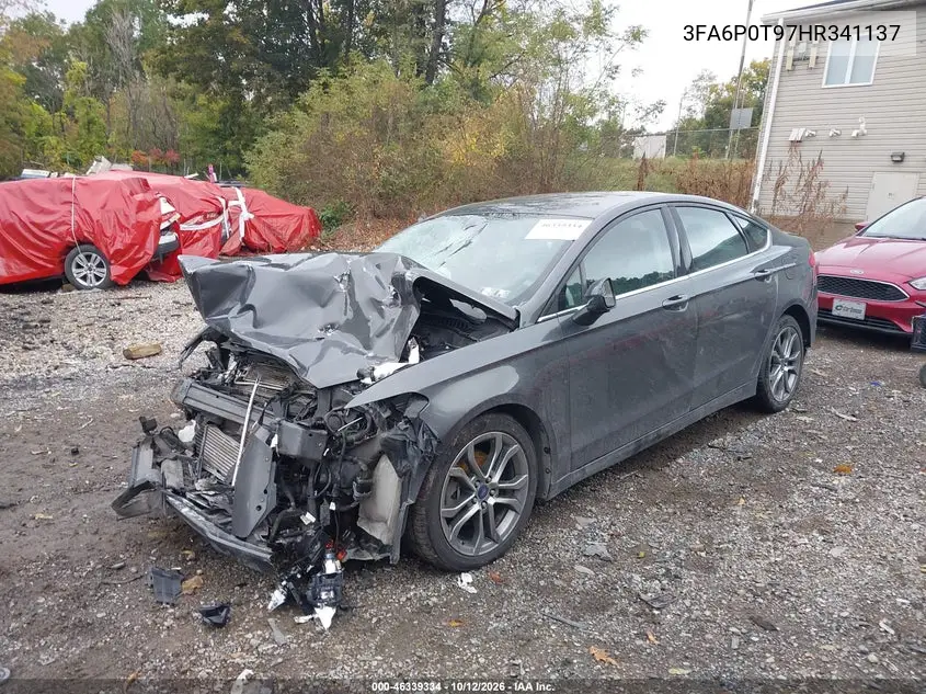 2017 FORD FUSION VIN 3FA6P0T97HR341137 — фото 2