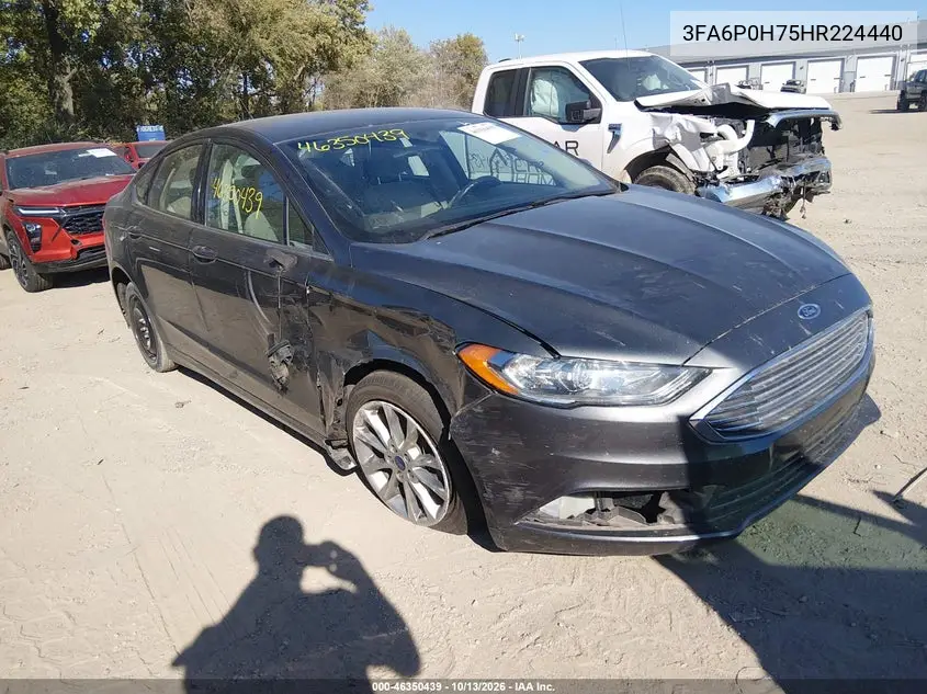 FORD FUSION 2017, VIN 3FA6P0H75HR224440