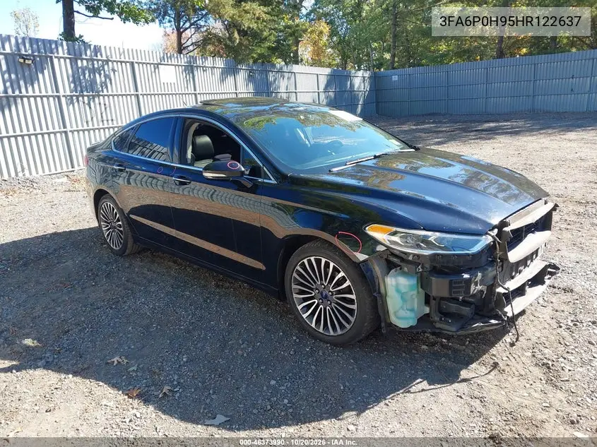 FORD FUSION 2017, VIN 3FA6P0H95HR122637