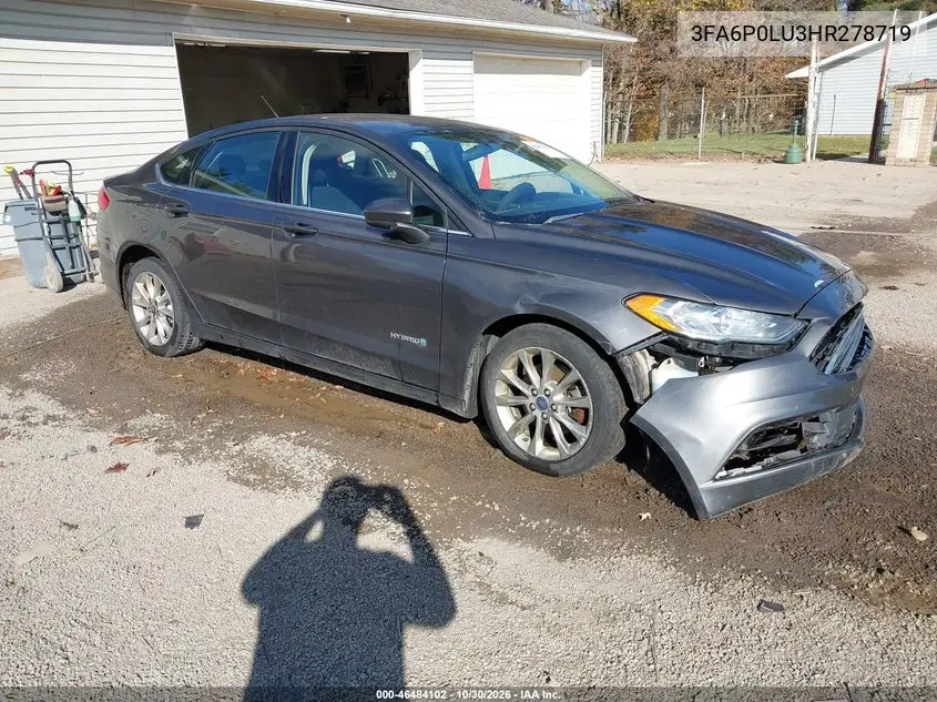FORD FUSION 2017, VIN 3FA6P0LU3HR278719