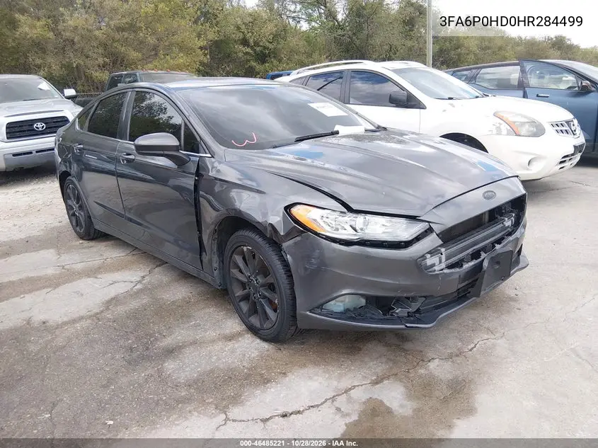 FORD FUSION 2017, VIN 3FA6P0HD0HR284499