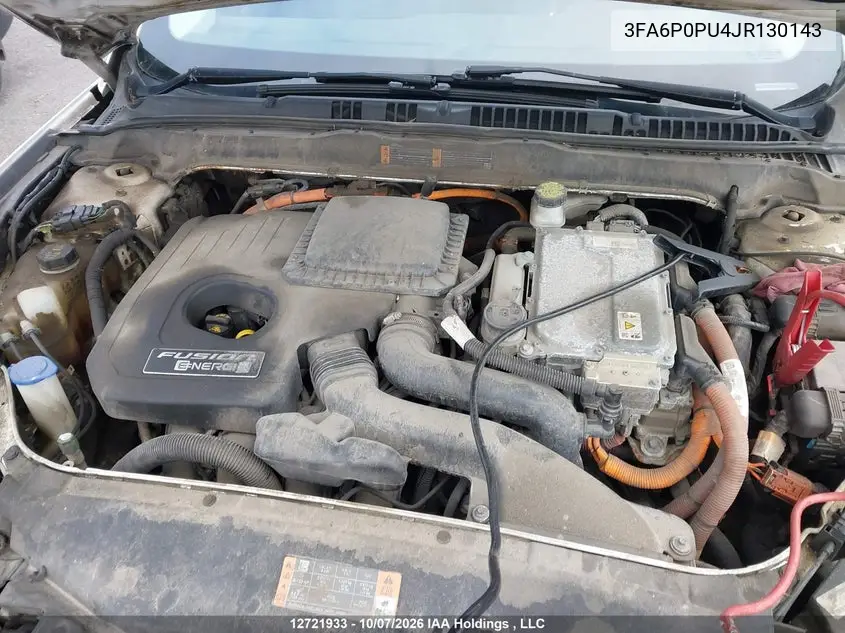 2018 FORD FUSION VIN 3FA6P0PU4JR130143 — фото 10
