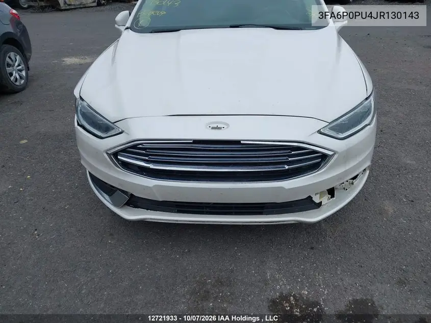 2018 FORD FUSION VIN 3FA6P0PU4JR130143 — фото 6
