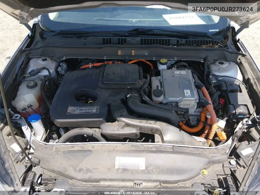 2018 FORD FUSION VIN 3FA6P0PU0JR273624 — фото 10