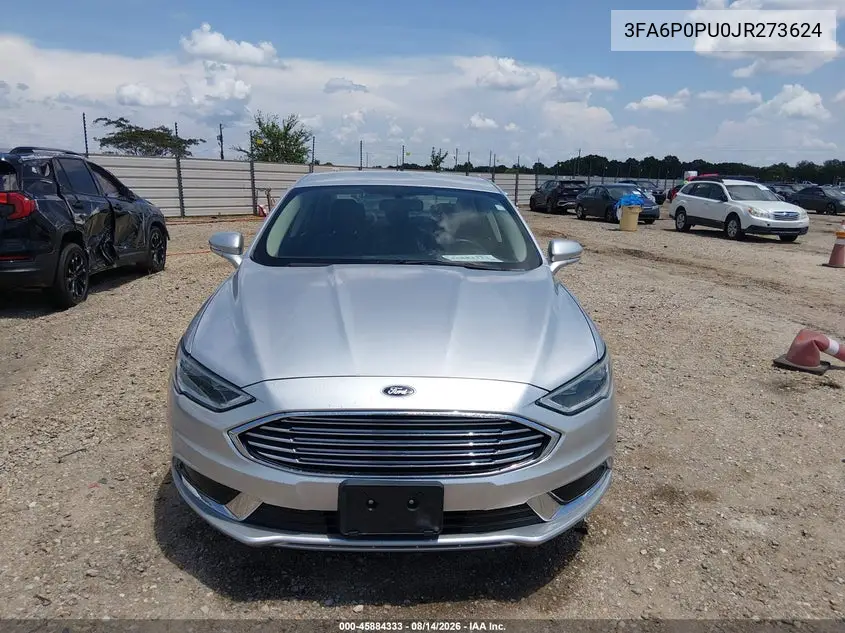 2018 FORD FUSION VIN 3FA6P0PU0JR273624 — фото 12