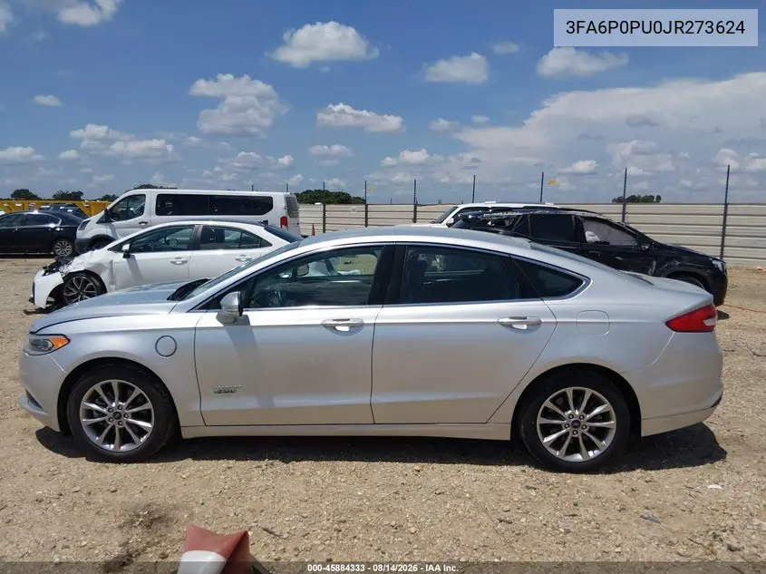 2018 FORD FUSION VIN 3FA6P0PU0JR273624 — фото 14