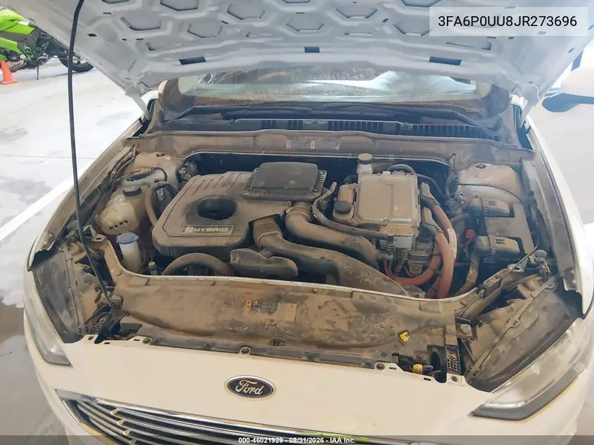 2018 FORD FUSION VIN 3FA6P0UU8JR273696 — фото 10