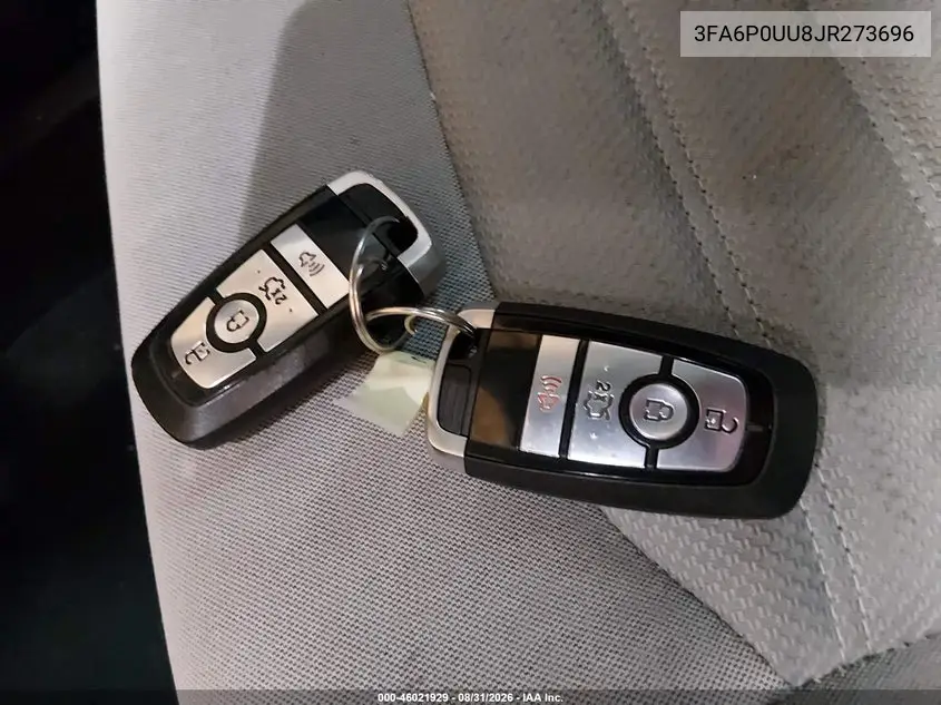 2018 FORD FUSION VIN 3FA6P0UU8JR273696 — фото 11